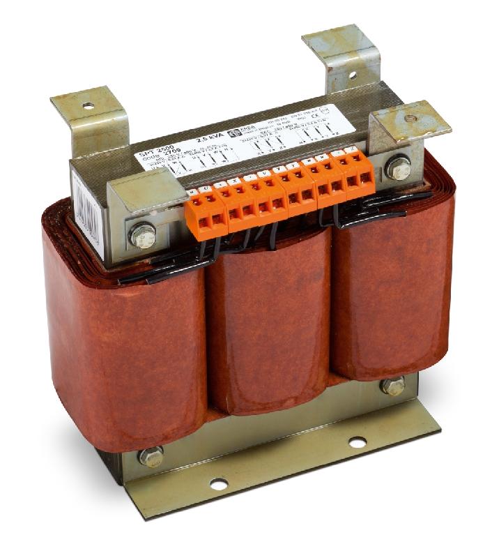 Transformateur triphasé de protection SPT 2500 - 2500VA - IP00 - Normes EN 60742 et EN 61558-2-4_0