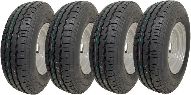 Lot de 4 - 145x10 wanda wr068 roue de trailer 4/4