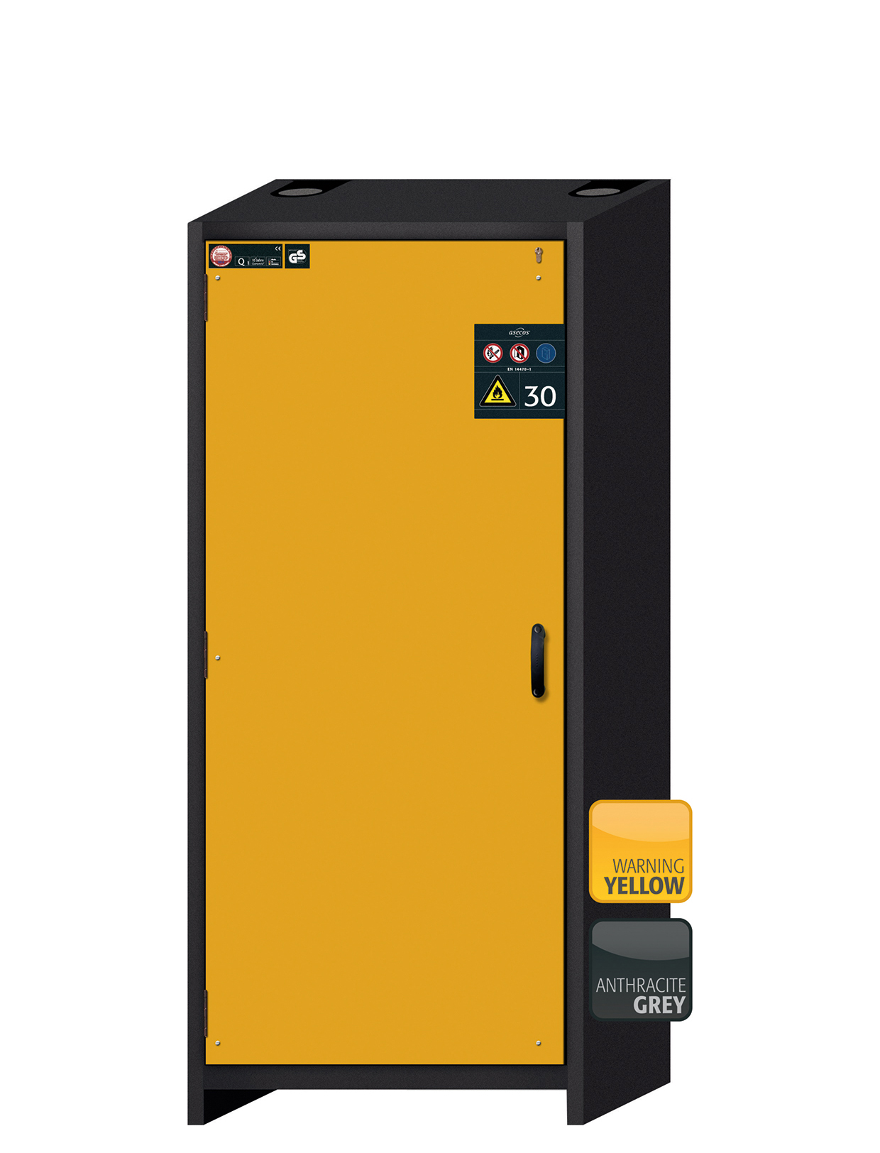 Armoire de sécurité Q-CLASSIC-30 - Modèle Q30.195.086.WD - Réf 31008-060-30818 - Type 30 - Stockage de substances inflammables_0