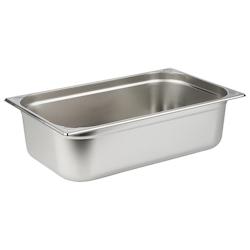 APS 81106 Bac gastro inox GN 1/1 - 53 x 32,5 cm, profondeur 15 cm - argenté inox 81106_0