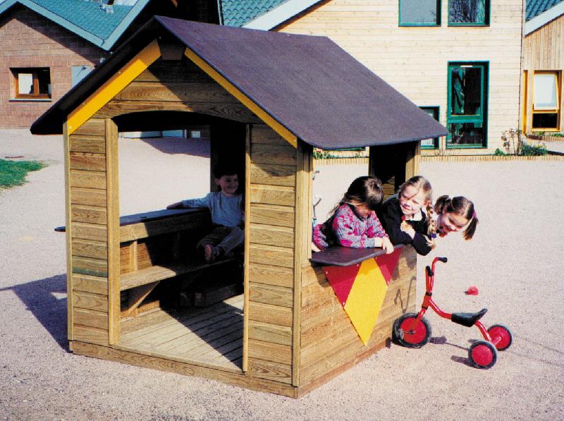 CABANE POUR ENFANT EN BOIS - 
