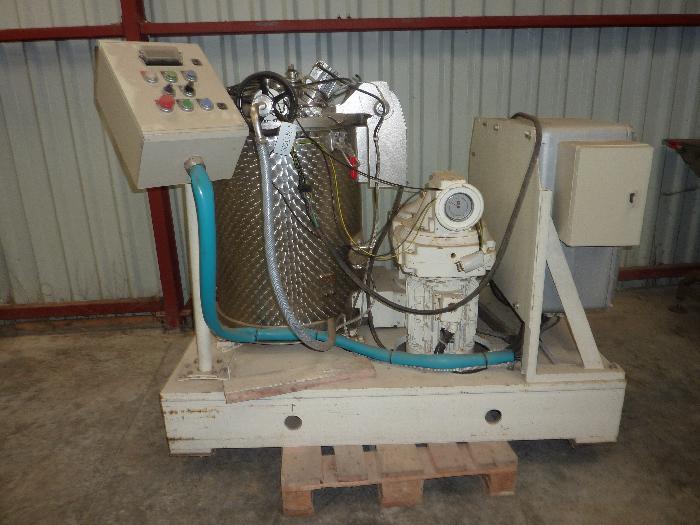 Centrifugeuse industrielle d'occasion Rousselet DRC 50 PX 1 S - Charge max 40 kg - Poids 1100 kg_0