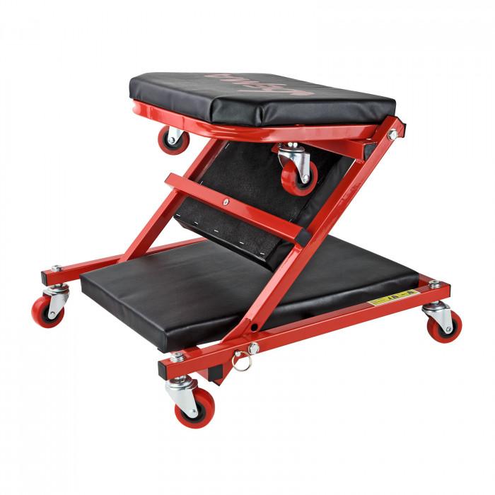 Chariot de mécanicien et tabouret d'atelier 2 en 1_0
