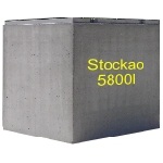 Cuves bétons pour la récupération d'eau de pluie stockao 5800l_0