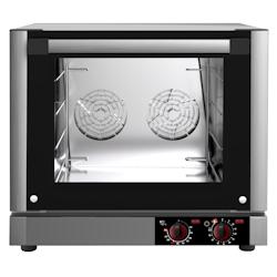 EURAST - Four à convection électrique 4 GN 2/3 ou plateaux 430x340 - 590x675x540 mm - 3100 W 230/1V - 41225017 - gris 41225017_0