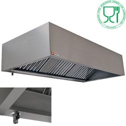 Hotte murale en inox - 2 filtres labyrinthes 400x500 mm - Débit 950 m³/h - Modèle CGL1000/N_0