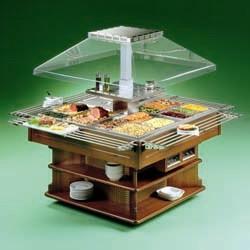 Ilot bain-marie OASI 8M BM LUX - Capacité 8 GN 1/1 - Température +30° à +90° - Cuve inox AISI 304_0