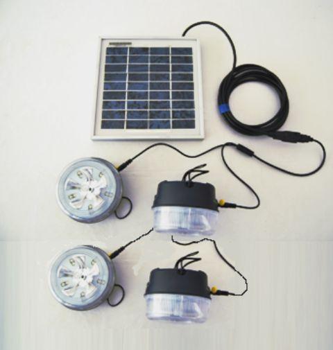 Kit éclairage solaire 4 lampes_0