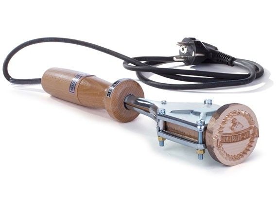 Marque à chaud électrique Posta ALK Type 6 - Royalposthumus - Ø 60 mm - 400W - Température 400-450°C_0