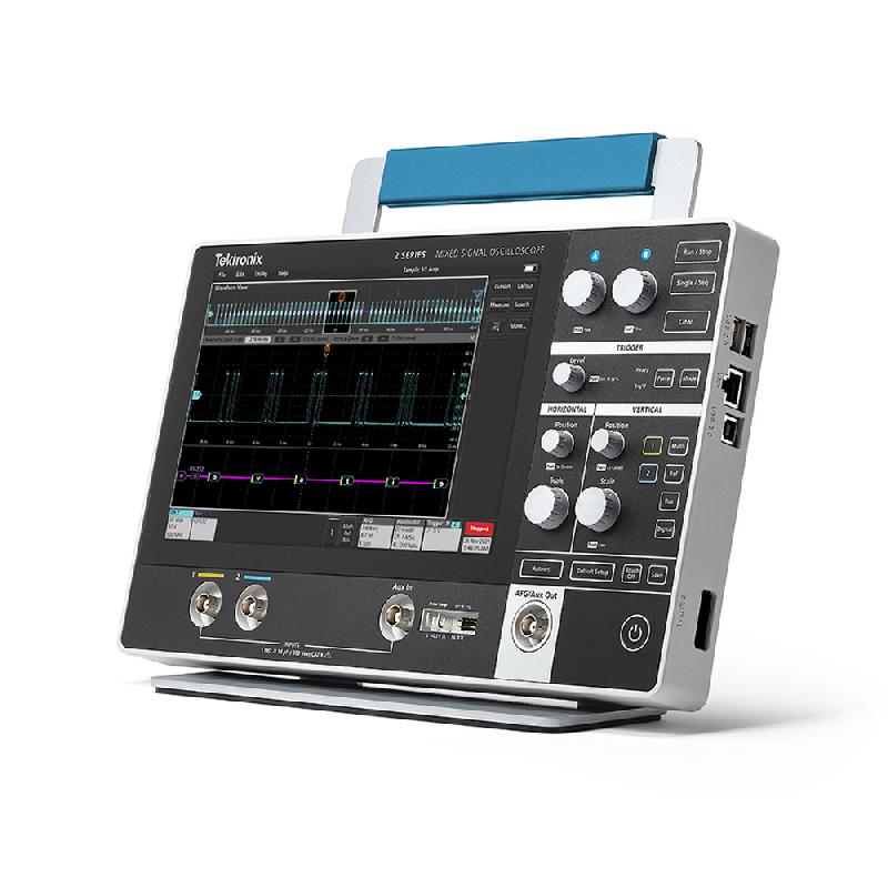 MSO22-2-BW-70 | Oscilloscope Tektronix MSO22, 2 voies 70 MHz + 16 entrées logiques, mémoire 10 Mpts, 8 bits, écran tactile 10,1''_0