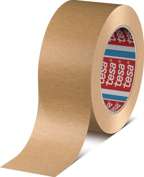 Ruban Adhésif emballage papier tesapack® 4713 chamois longueur 50 m largeur 50 mm TESA_0
