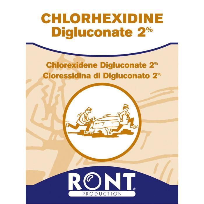 SERVIETTES À LA CHLORHEXIDINE DIGLUCONATE 2% RONT 24058  BOÎTE DE 100