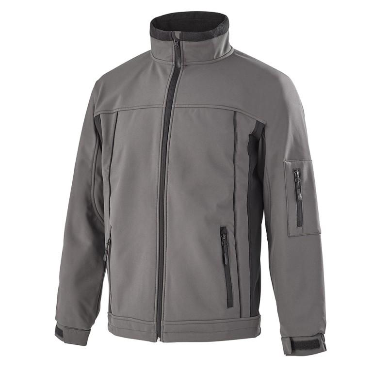 Softshell Craft Protect 300gr - Ref T112 - Veste de travail ergonomique avec poches zippées_0