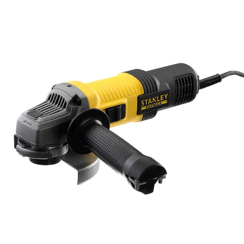 STANLEY FATMAX FMEG210-QS - Meuleuse d'angle 850W - 115mm - Mallette incluse - Technologie no-volt release_0