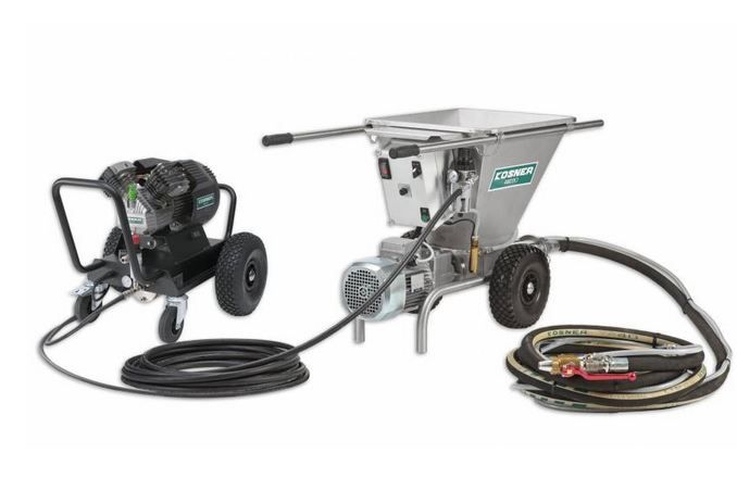 Machine à projeter Kosner 80/18 - ensemble complet avec lance HR et compresseur MX18_0