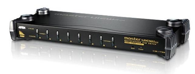 ATEN CS1758 - Déport KVM 8 ports, compatible PS2/USB, résolution jusqu'à 2048x1536_0