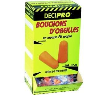 BOUCHONS OREILLES MOUSSE SOUPLE 400PCS