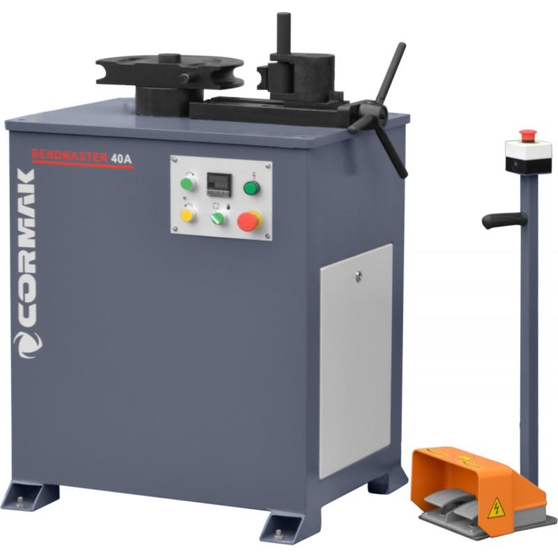 Cintreuse de tubes électrique Cormak Bendmaster 40A - cintrage manuel et semi-automatique avec segments inclus_0