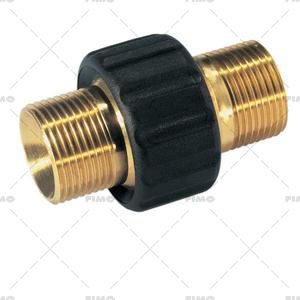 Coupleur flexible M22:M22 avec caoutchouc - Nettoyeur haute pression - Ref. 4040_0