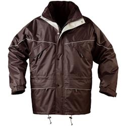 Coverguard - Parka chaude enduit PVC noire ISA Noir Taille M - M noir 3435245505121_0