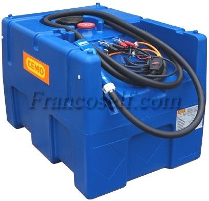 Cuve Adblue - Francoself - 200 L - Pompe électrique submersible CENTRI SP30 12V - Débit 20 l/min_0