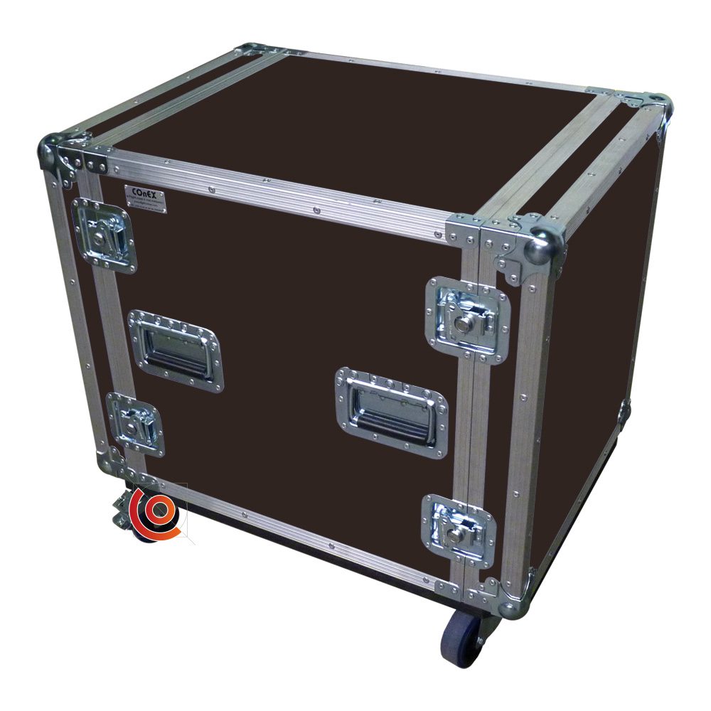 Flight case 12U rack 19 pouces pour stockage de vos systèmes électronique_0