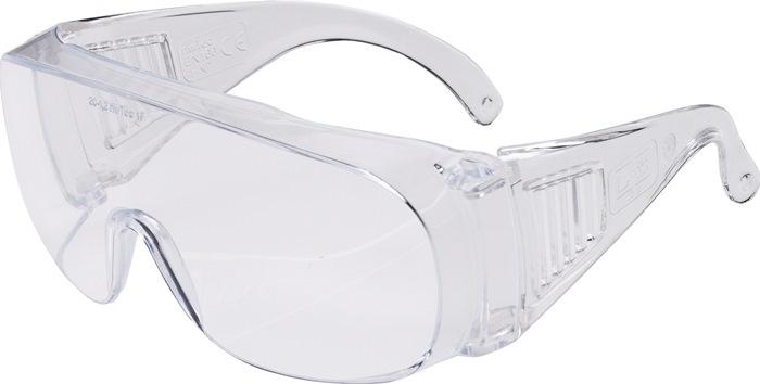 Lunettes de protection EN 166 - verres transparents en polycarbonate - modèle PROFIT - pour porteurs de lunettes_0
