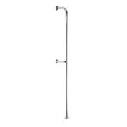 Main courante verticale inox 330-NX - fixation mur au sol - Ø32 mm - 1785 mm_0