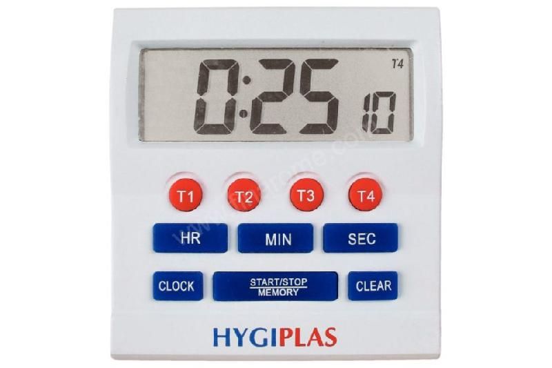 MINUTEUR PROFESSIONNEL ÉLECTRONIQUE HYGIPLAS 80 X 80 MM