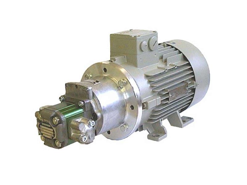 Pompe de graissage à engrenages GFM-L01 - entraînement électrique - volume de dosage 2,8 à 38,3 l/min - pression max 185 bar_0