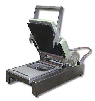 Scelleuse à verrouillage BP 508 - Machine CE en inox et aluminium - Soudure 190x265 mm_0