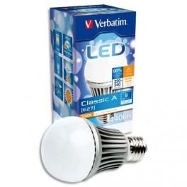 VERBATIM AMPOULE À LED DEMI-SPHÈRE CULOT E27 9W