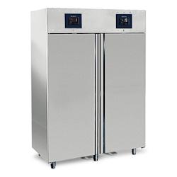 Virtus group Réfrigérateur 700+700 Litres En Inox à 2 Températures GN 2/1, -2°/+8°C|-10°/-22°C - Wifi - Virtus - BMC0015/FN - 0698142987626_0