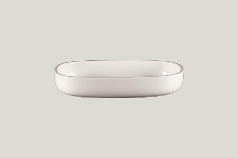 PLAT CREUX BLANC PORCELAINE 26 CM RAKSTONE EASE