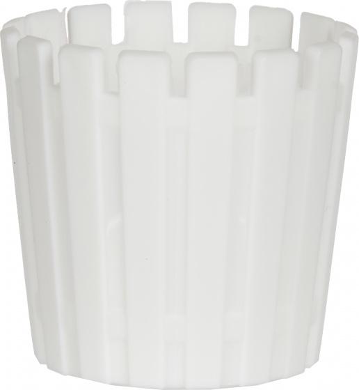 Mini pot de fleurs blanc - 5,5 x 6 cm - Ibergarden_0