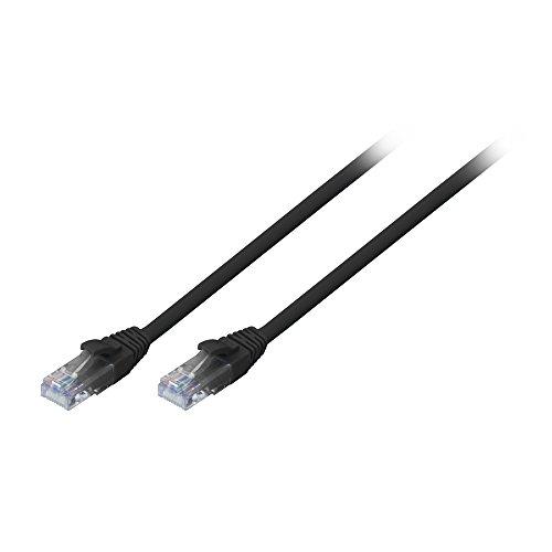 Lindy câble réseau Cat6 UTP 0,3 m - Protection anti-coupure - RJ-45 mâle/mâle - Noir_0