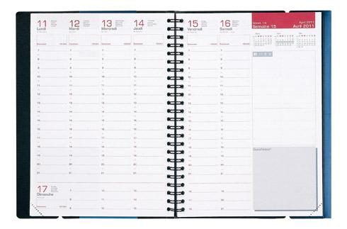 AGENDA OXFORD OFFICE SEMAINIER - ANNÉE 2027 - 15 X 21 CM