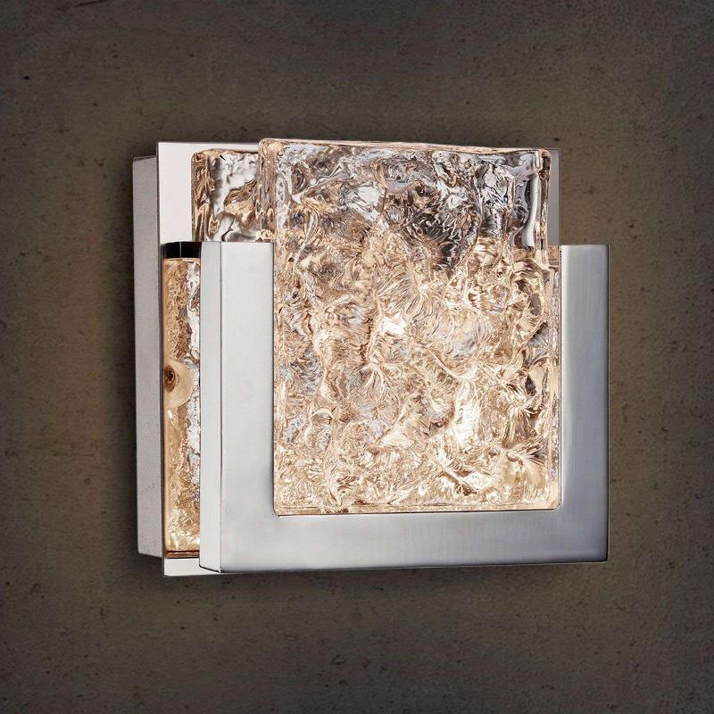 SCHULLER VALENCIA APPLIQUE LED PIROS EN VERRE