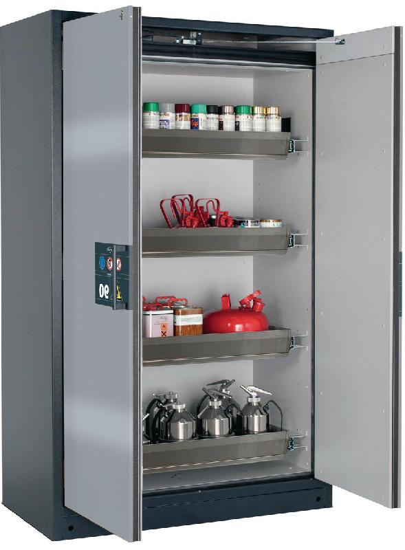 ARMOIRE SÉCURITÉ Q-PEGASUS-90 Q90.195.120.WDAC GRIS/ARGENT - MANUTAN COLLECTIVITÉS