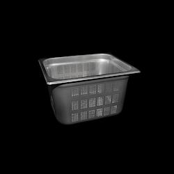 Bac Gastro Inox AISI 304 Perforé GN 1/2 H. 200 mm - Gastroland - 3701666001543_0