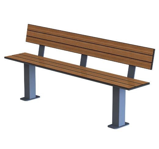 Banc public en bois buton industries bc 130 el_0