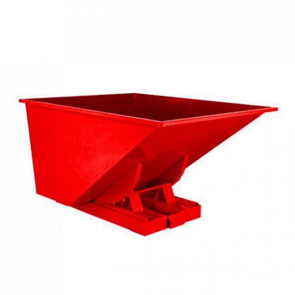 Benne auto-basculante 150 litres Rouge - Dangereux pour l'environnement - Marque Rolléco_0