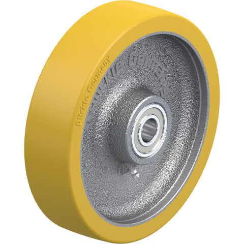BLICKLE - ROUE Ø 200MM BANDAGE POLYURÉTHANE PU 1 000KG - GTH 200/20K