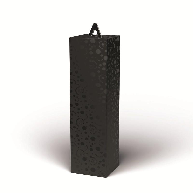 Boîte 1 bouteille Black Spot 9x9x33cm - par 50_0