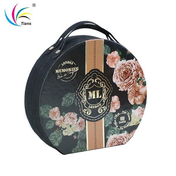 Boîte cadeau de style spécial - boîte cadeau d’anniversaire - Hangzhou Tianshi Packaging & Printing Co, personnalisable avec poignées élégantes_0