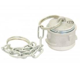 Bouchon aluminium de raccord symétrique à chainette 080BA - Réf. 080BA - Irrigation, incendie et produits pétroliers_0
