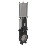 BV50-2463E-PN10 - Vannes guillotines uni-directionnelles avec actionneur pneumatique double effet - Belven_0