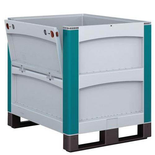 CAISSE PALETTE 800X600X520MM OUVERTURE LATÉR ALE - BITO