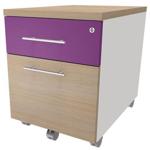 CAISSON MOBILE INEO CHÊNE 2T FACADE VIOLIN - SIMMOB
