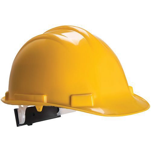 CASQUE DE SÉCURITÉ EXPERTBASE À CRÉMAILLÈRE PS57 JAUNE